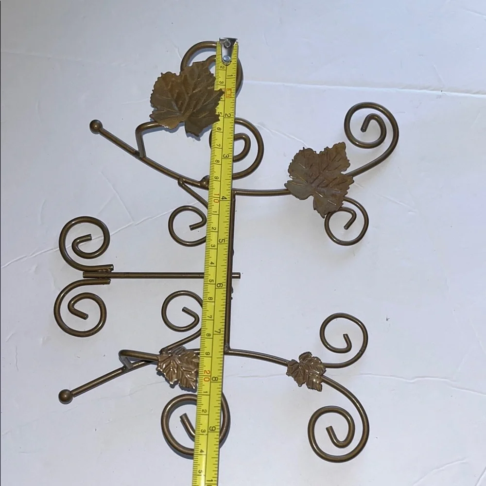 Vintage Elegant Easel Gold and Brown Leaf Book Stand